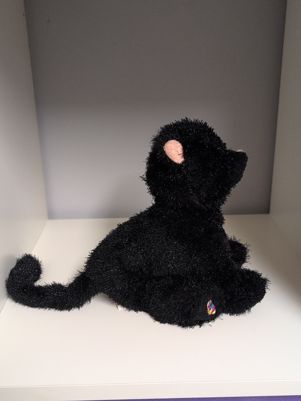 💜2/$20💜 Webkinz Black Cat Collectible Plush Ganz No Code Y2K - Picture 4 of 6